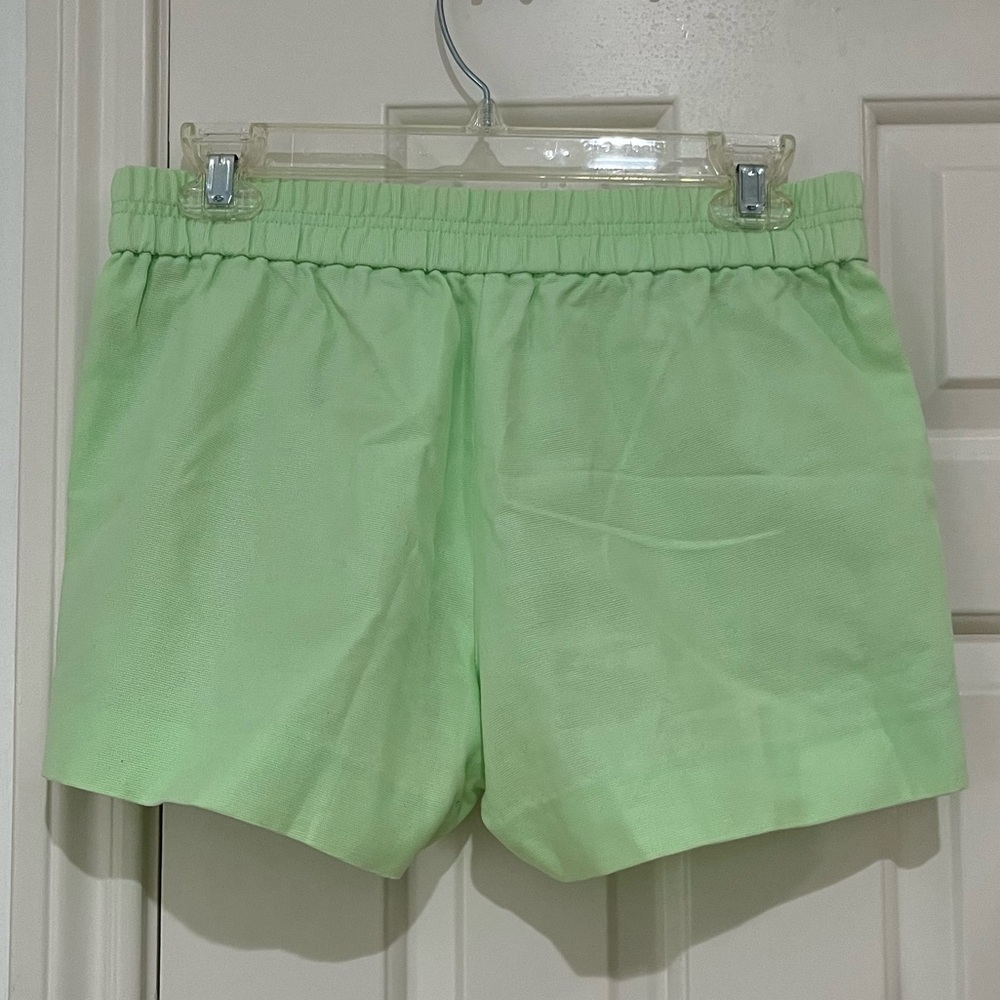 J Crew NWOT lime green shorts size 0 - Picture 4 of 7